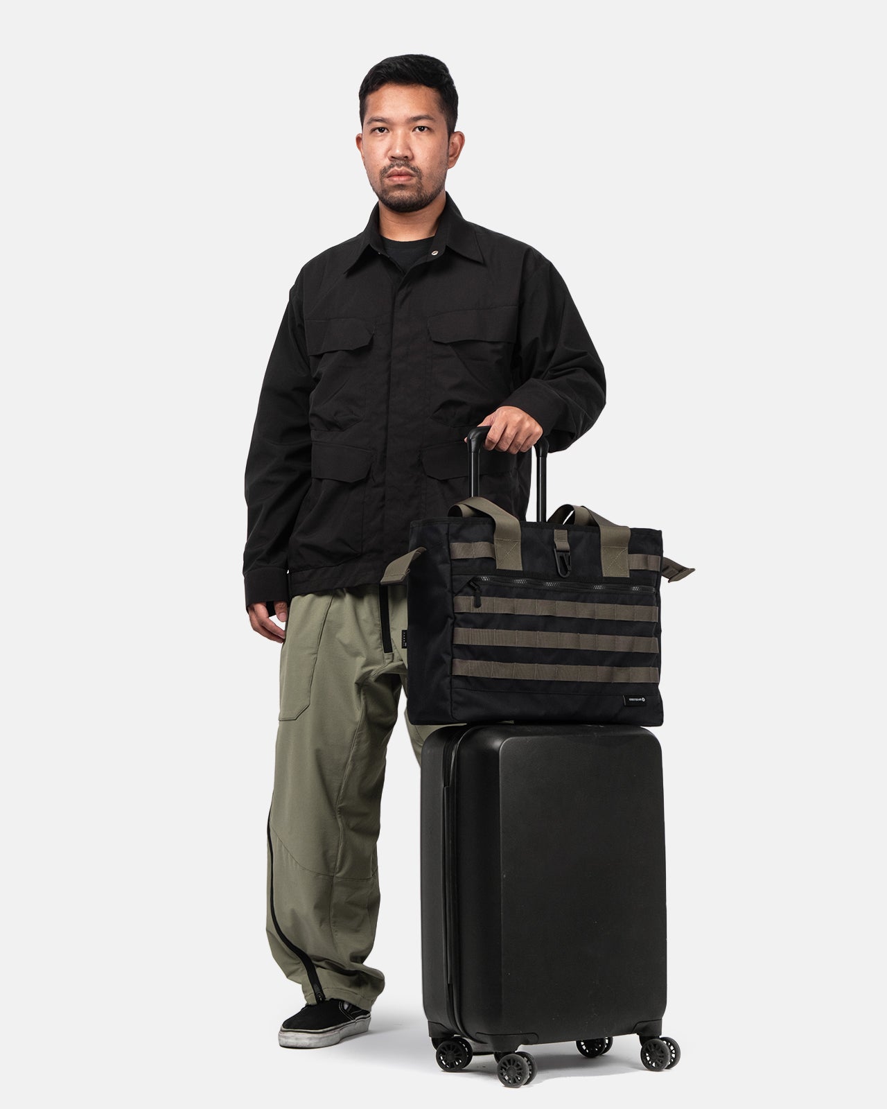 C700 "ZULU" Cordura BK/OV