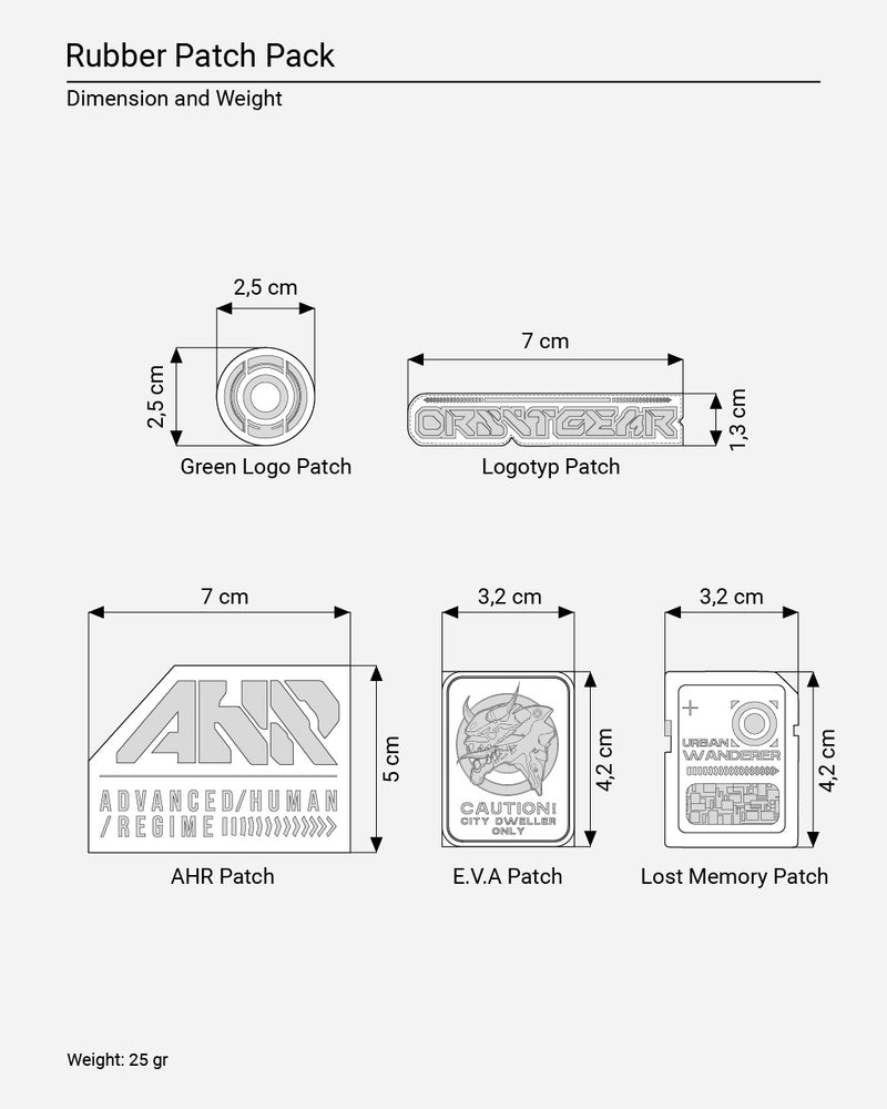 Rubber Patch Pack